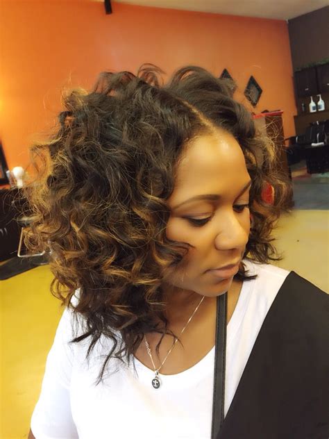 Well, indian men with long curly hairstyles are always cuter than the rest. Full sew in with Indian loose curly hair... Wand curled ...