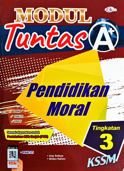 Buy Buku Latihan  Modul Tuntas A+ Pendidikan Moral KSSM Edisi 2021