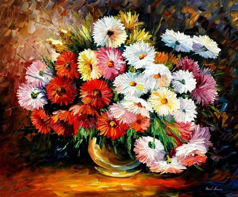 Free 35 Awesome Flowers Paintings In Psd Vector Eps