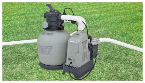 Pompe filtre lectrique pour piscine hors sol outils de nettoyage. electrolyseur piscine hors sol