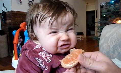 Babies Make The Funniest Sour Faces