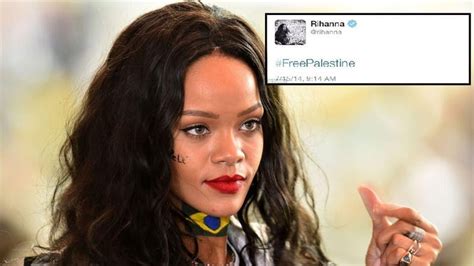 Rihanna ‘tweets Then Deletes Freepalestine Al Arabiya English