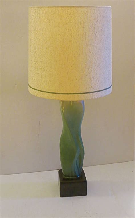 S Female Abstract Nude Ceramic Tall Table Lamp Atributet To Heifetz At StDibs