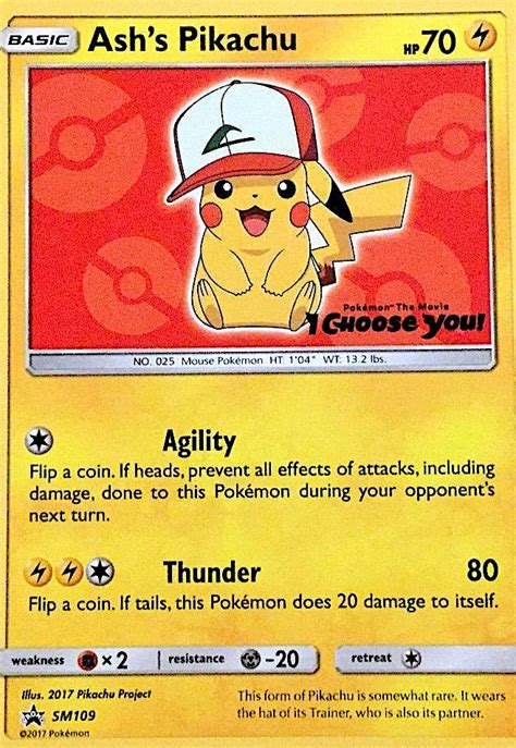 Not only is the card rare cards with this or other errors pretty much always increase the worth of a card, becomes they are. Ash's Pikachu SM Black Star Promos Card Price How much it ...