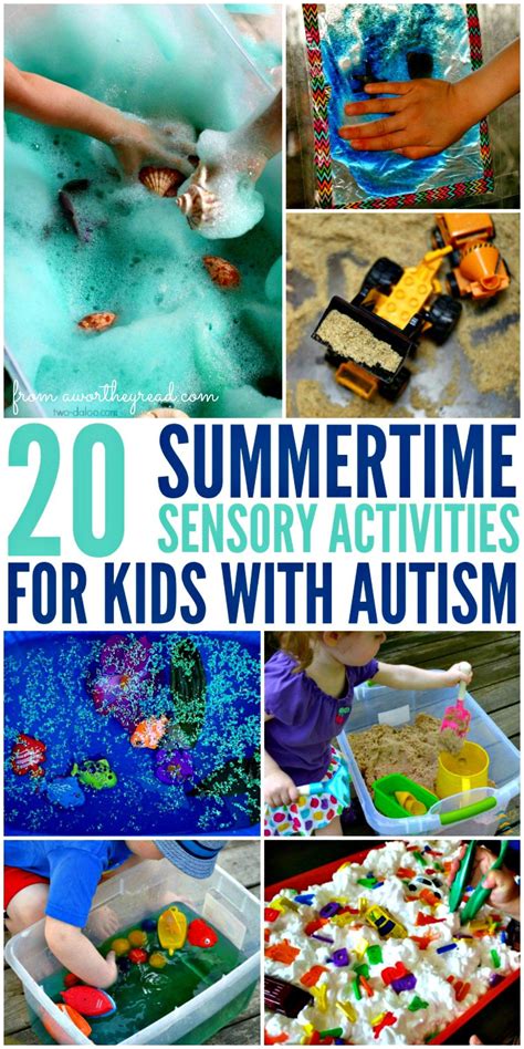 Summertime Sensory Activities For Kids With Autism Autism Autism