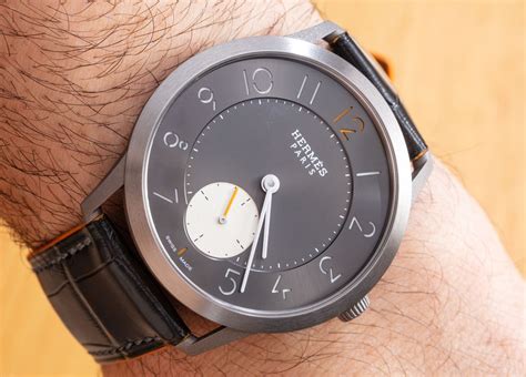 Hermes Slim Dhermès Titane Watch Review Ablogtowatch