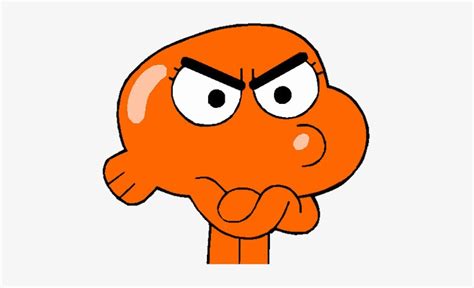 The Amazing World Of Gumball Darwin Watterson Angry