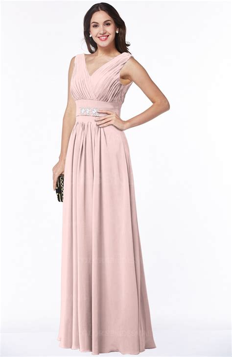 Colsbm Melina Pastel Pink Bridesmaid Dresses Colorsbridesmaid