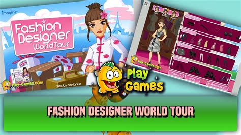 Fashion Designer World Tour Playthrough Youtube