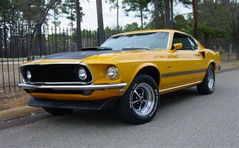 Special Yellow 1969 Mach 1 Rainbow Of Colors Gas Ronda Special Ford