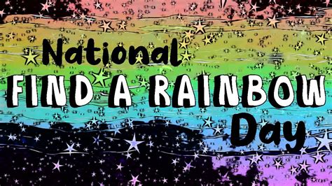 Find A Rainbow Day April 3 2021 Youtube