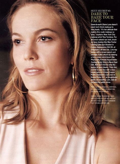 How To Keep Your Face Looking Flawlessly Beautiful With No Makeup Like Diane Lane Natural Eyes