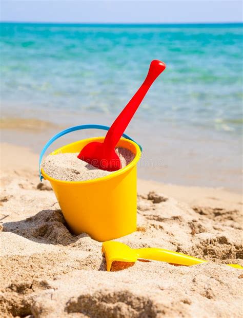 Beach Bucket With Spade Stock Photo Image Of Sardinia
