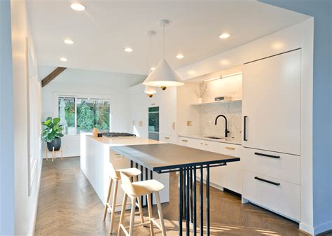 Minimalist White Kitchen Revamped by Bright DesignLab