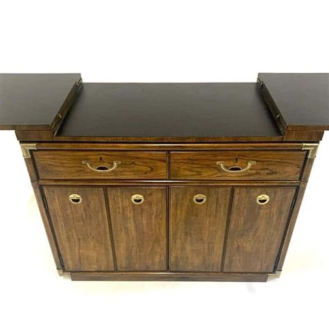 Give a rich look to your home with stylish wooden bar cabinets available at wooden street, it protects your wine quality to get affected. Campaign Style Dry Bar Cabinet Server with Convertible ...