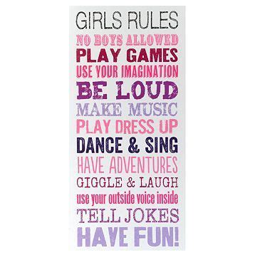 We did not find results for: Girls Rules Wall Art | Kids bedroom decor, Girls rules ...