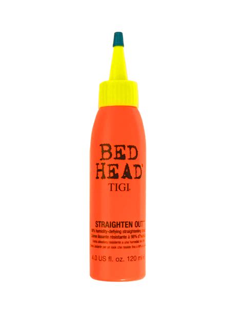 Tigi Bed Head Straighten Out 98 Humidity Defying Straightening Cream 4