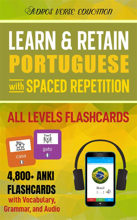 Portuguese Anki Deck: All-Levels - 4,800+ Anki Flashcards