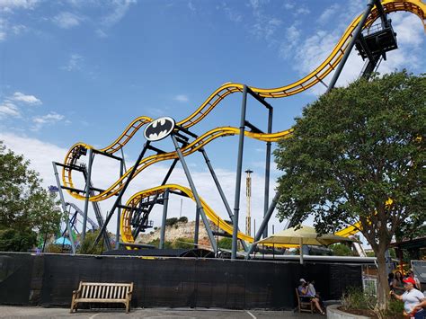 Batman The Ride At Six Flags Fiesta Texas Sfft Coastercraver Rollercoasters Amusementpark