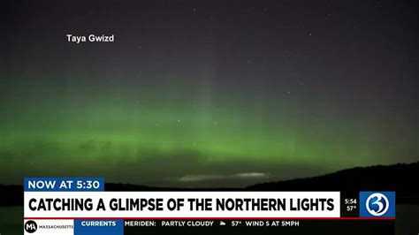 Catching A Glimpse Of The Northern Lights Youtube