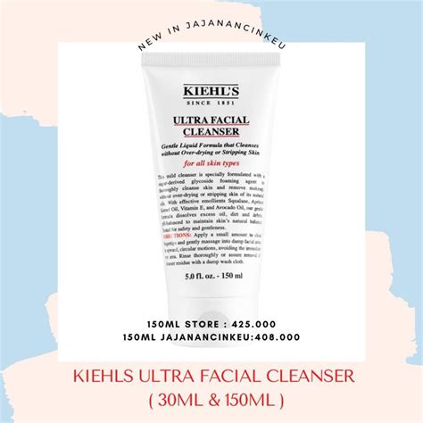 Jual Kiehls Ultra Facial Cleanser Shopee Indonesia