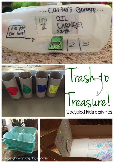 Trash To Treasure 5 Upcycled Kids Activities My Mini Adventurer