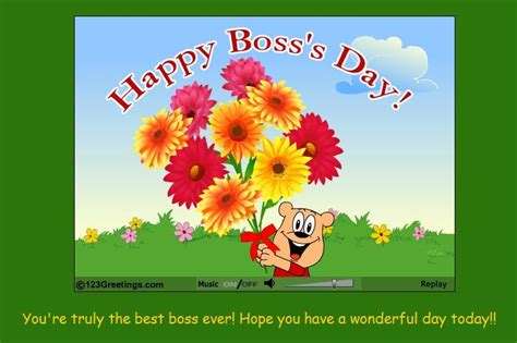 Happy Bosss Day Youre Truly The Best Boss Ever 746×497 Bosses