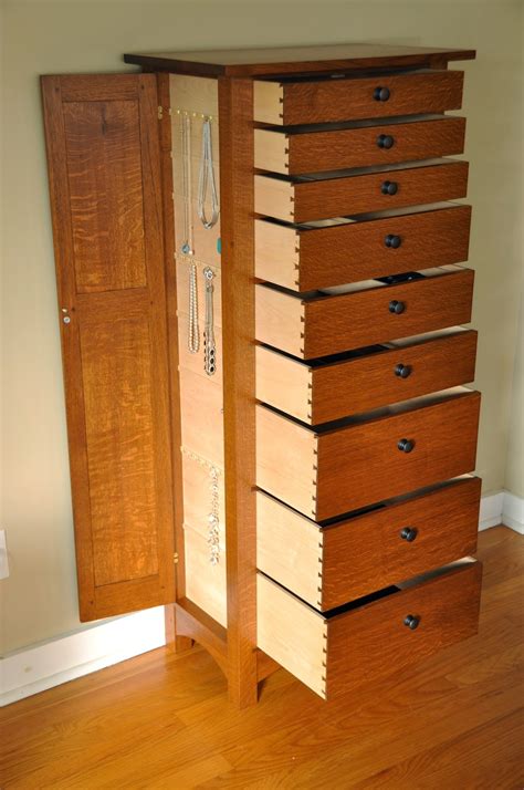 Honey Do Woodworking: Jewelry Armoire / Lingerie Chest Complete!
