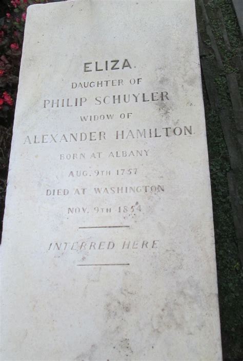 Tilar mazzeo brings eliza hamilton to life in this first ever comprehensive biography of a woman who is known solely for the man she married but whose but, it all fell apart with mazzeo's handling of the reynolds affair. Elizabeth "Eliza" Schuyler Hamilton (1757 - 1854) - Find A ...