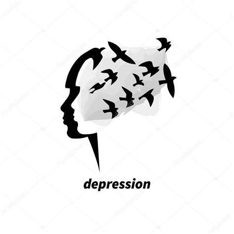 Symbol Of Depression — Stock Vector © 142268390