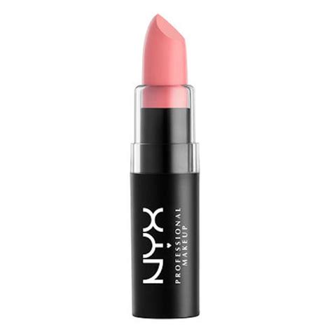 Nyx Matte Lipstick In Pale Pink Claire Foys Lipsticks On The Crown Popsugar Beauty Photo 5