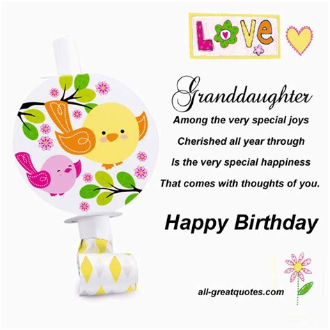 Granddaughter 1st Birthday Card Verses Birthdaybuzz