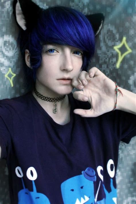 Blue Hair Boy On Tumblr