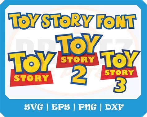 Toy Story Font Svg Toy Story Svg Toy Story Font Cricut Etsy Toy The