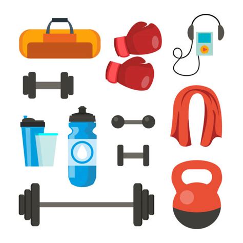 Exercise Equipment Illustrations Royalty Free Vector Graphics And Clip