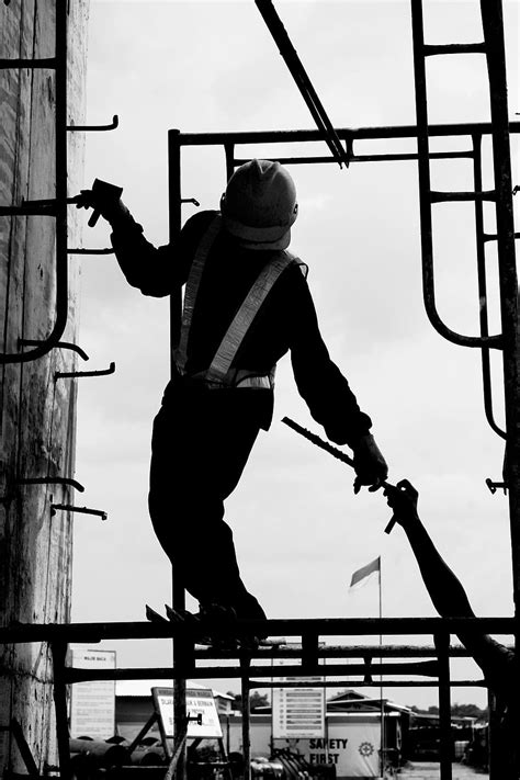 Hd Wallpaper Construction Worker Concrete Labor Task Build
