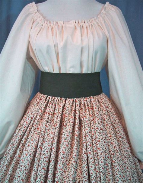 10 off long skirt for costume pioneer trek frontier etsy pioneer dress long skirt skirt