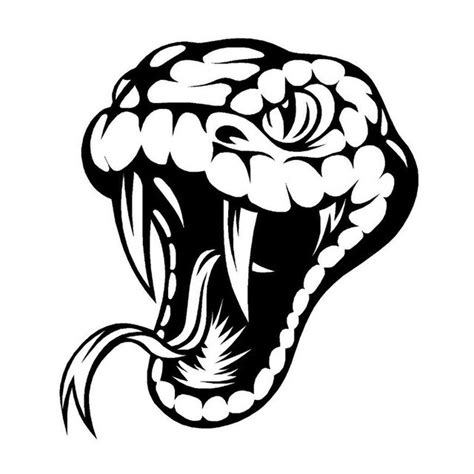 Cobra Snake Head Drawing Free Download On Clipartmag