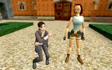 New Lara Meets Old Lara By Darkkitzune87 On Deviantart