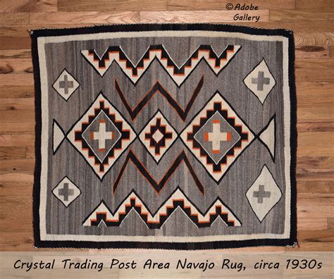 Crystal Southwest Native American Textile Navajo Rug C4634c Adobe