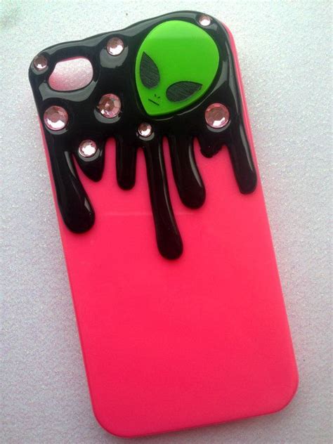 Iphone 55s Iphone 5c Pink Alien Slime Decoden Phone By Sorayraya