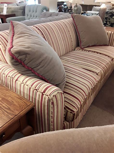 Striped Donghia Sofa Delmarva Furniture Consignment