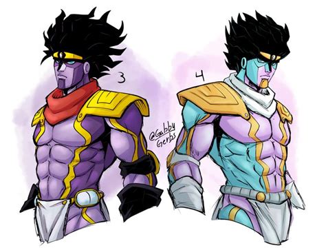I Wanted To See A Comparison On How I Draw 3 And 4 Star Platinum