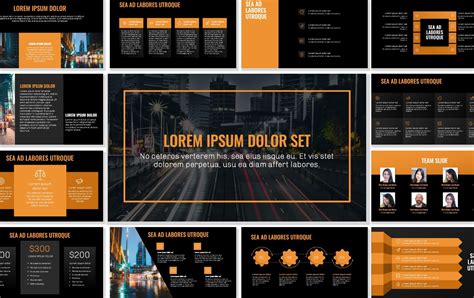 Orange Powerpoint Templates Slides Gallery