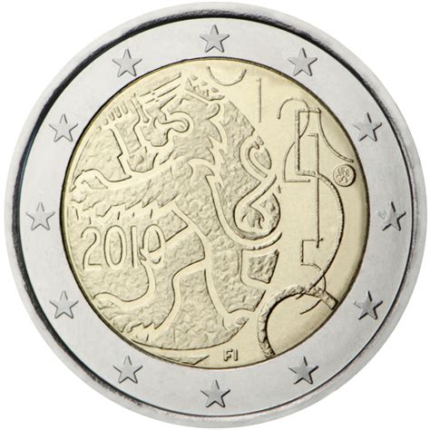 2 Euro Commémorative De Finlande 2010 Décret Monétaire De 1860
