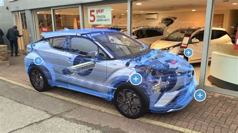 Toyota Showrooms Use Augmented Reality To Let Customers See Inside