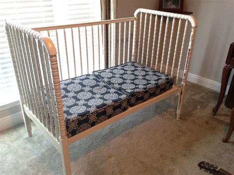 Various models exist, crib sets with drawers the bed converts from a crib, to a day bad, to two versions of a full sized bed. How to convert a Jenny Lind crib to a bench or a daybed ...