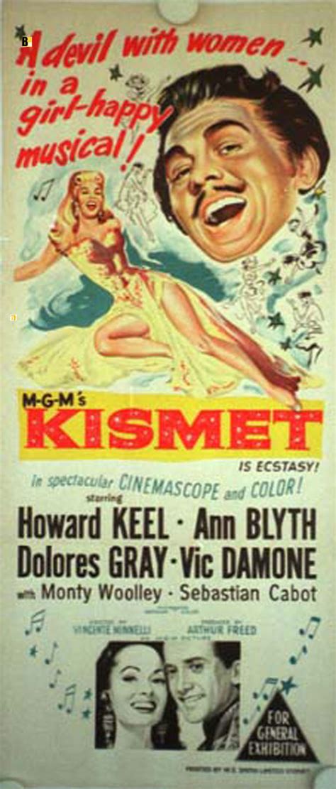 Kismet Movie Poster Kismet Movie Poster