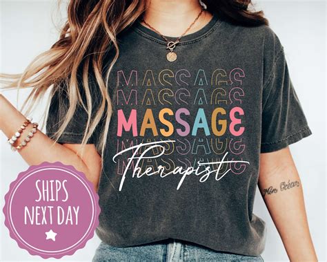 Massage Therapist Shirt Massage Therapy T Shirt Ts For Registered Massage Therapist Lmt