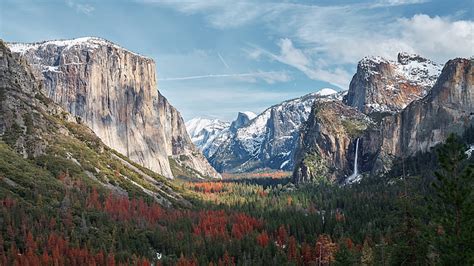 Hd Wallpaper Yosemite Valley Usa United States